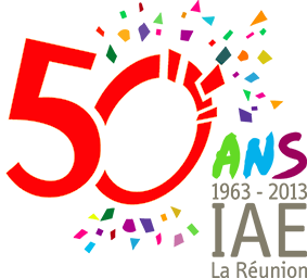 Logo des 50 ans de l'IAE