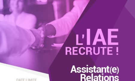 Recrutement : Assistant(e) relations entreprises