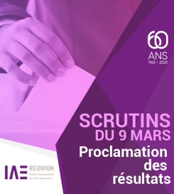 Scrutins du 9 mars 2023 : Proclamation des résultats