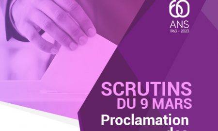 Scrutins du 9 mars 2023 : Proclamation des résultats