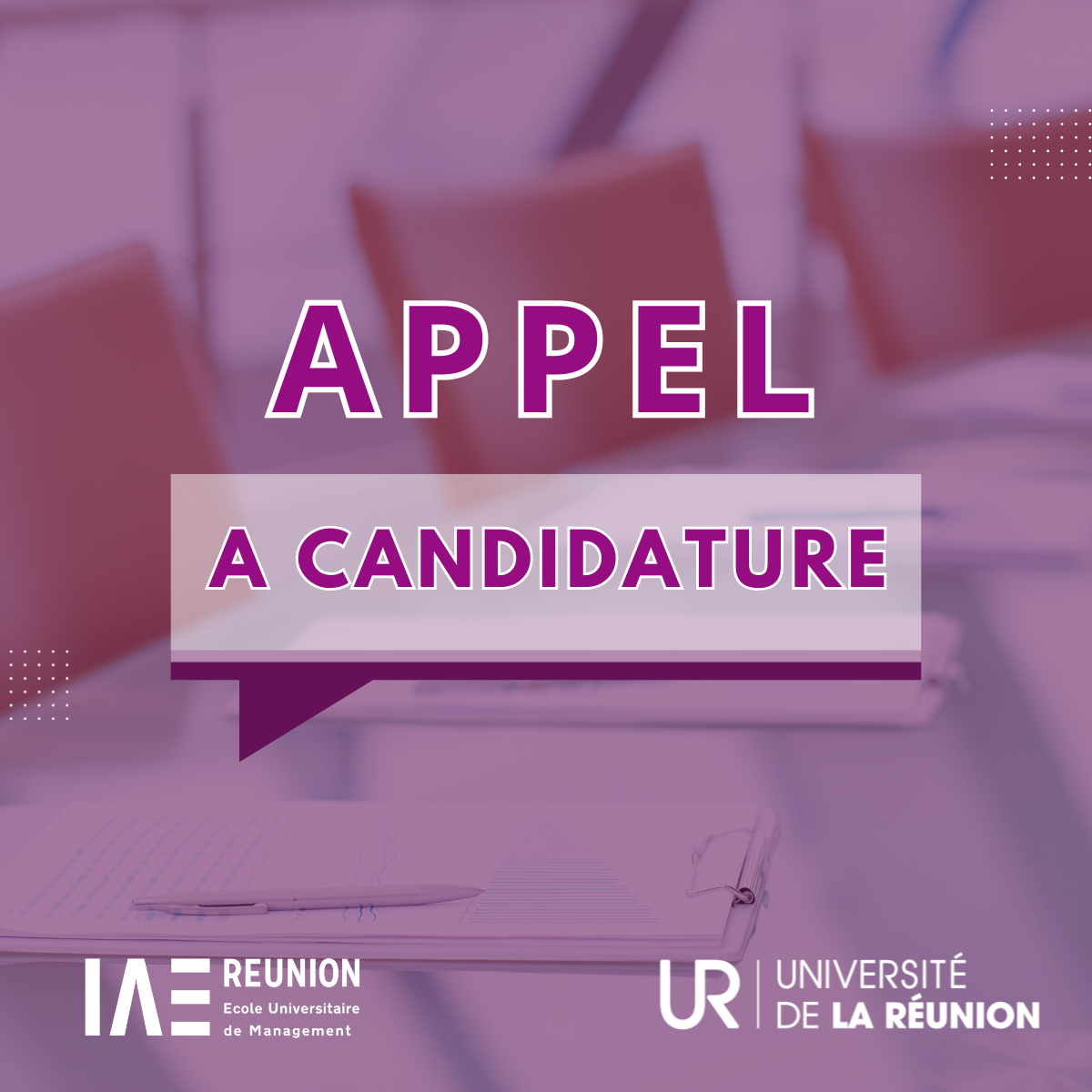 Appel à candidature