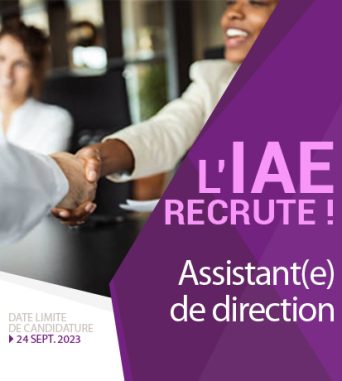 Recrutement : Assistant(e) de direction