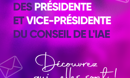 Election des Présidente et Vice-Présidente du Conseil de l’IAE