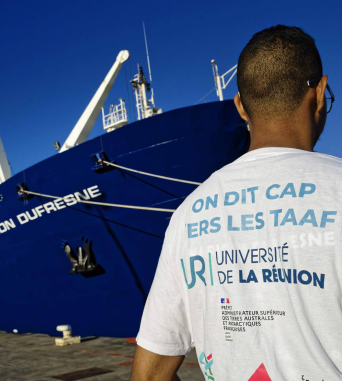 Un étudiant de l’IAE Réunion dans les Terres australes et antarctiques françaises